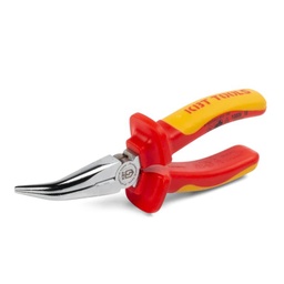 длинногубцы изогнутые 160мм диэлектрические серии ПРОФИ